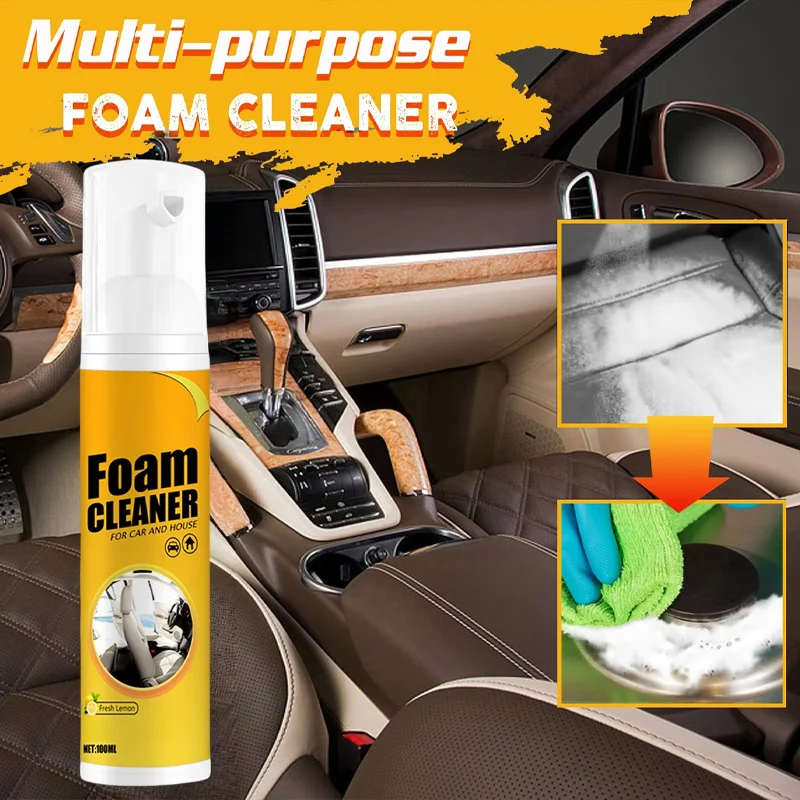 Leather Cleaner Interior - 자동차 내부 시트 다기능 폼 클리너