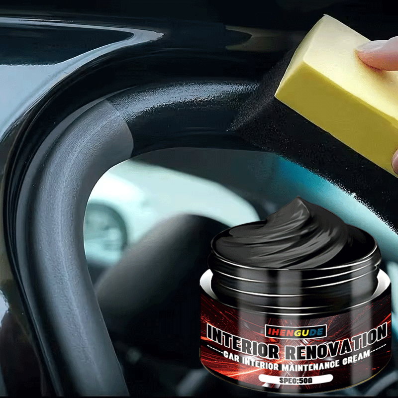 50g 자동차 내부 관리 크림 플라스틱 가죽 타이어용  - Leather Cleaner Interior 리뷰 및 가격