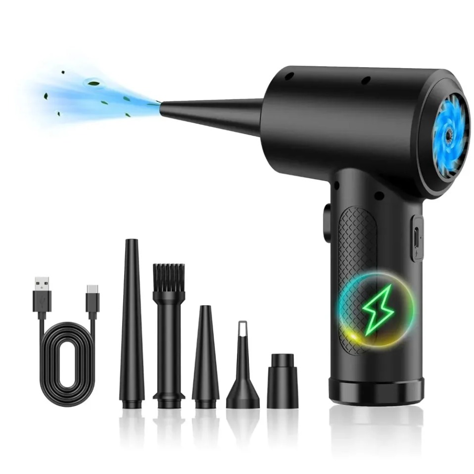 전기 무선 에어 더스터 압축 공기 블로워 LED 조명  - Dryer Car Blower 리뷰 및 가격